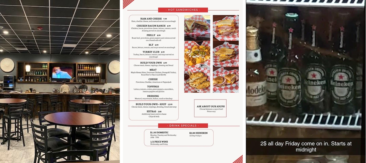 Lucky Bernie's - South Chicago Heights Menu